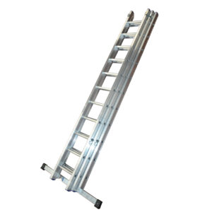 LEWIS BS2037 Heavy Duty Triple Extension Ladder Full without Wheels