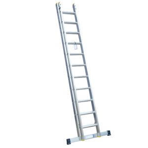 LEWIS EN131 Professional Double Extension Ladder Full Length