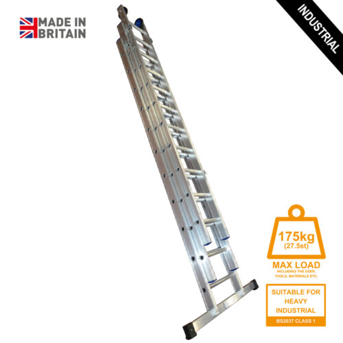 industrial bs2037 triple ladder